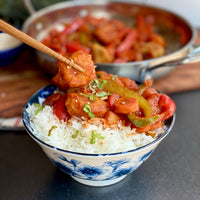 Crispy Orange Tofu Bowl