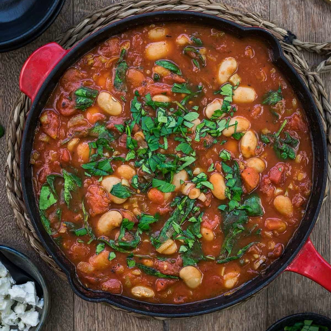 Greek Butter Beans Skillet