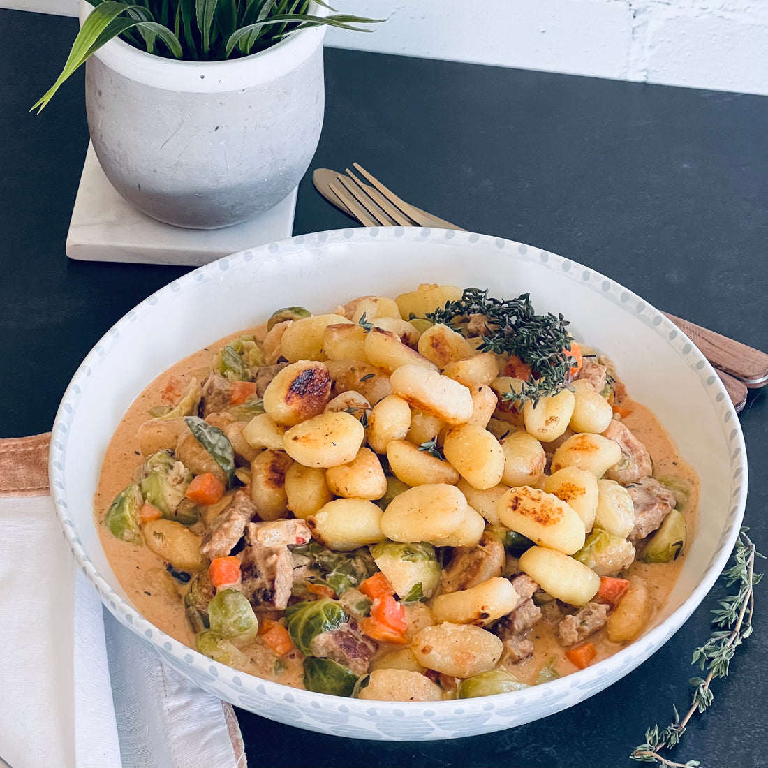 Winter Vegetables Gnocchi